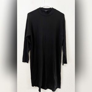 Eileen Fisher - Long Sleeve Jersey Knit Tencel Dress- XS